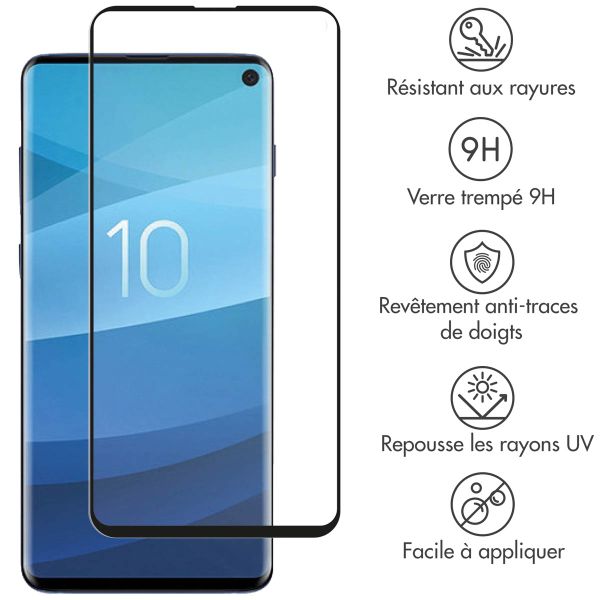 Selencia Protection d'écran premium en verre trempé durci Galaxy S10e