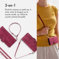 imoshion Etui de télephone portefeuille avec cordon Samsung Galaxy A54 (5G) - Rouge