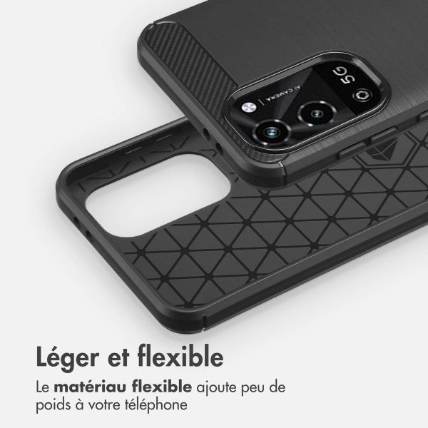 imoshion Coque Brushed Samsung Galaxy A36 - Noir