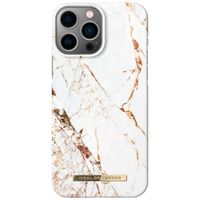 iDeal of Sweden Coque Fashion iPhone 14 Pro Max - Carrara Gold