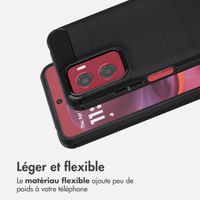 imoshion Coque Brushed Motorola Moto G05 / E15 - Noir