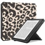 imoshion Étui de liseuse portefeuille design Pliable Kobo Libra 2 / Tolino Vision 6 - Leopard