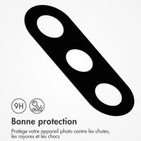 imoshion Lot de 2 protections d'objectif de caméra Samsung Galaxy A26 - Noir