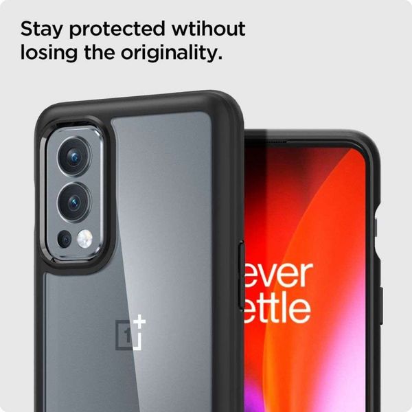 Spigen Coque Ultra Hybrid OnePlus Nord 2 - Noir