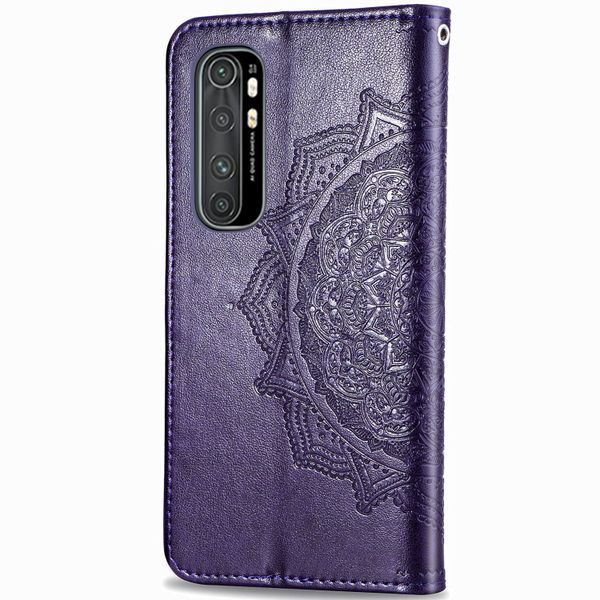 Etui de téléphone Mandala Xiaomi Mi Note 10 Lite