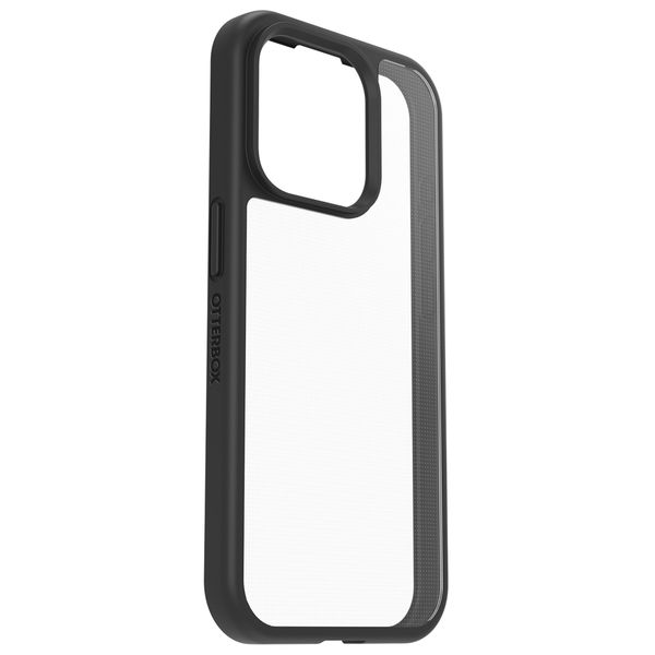OtterBox Coque arrière React Apple iPhone 15 Pro - Transparent / Noir