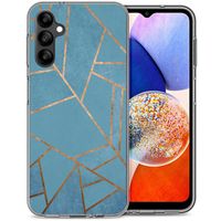 imoshion Coque Design Samsung Galaxy A14 (5G/4G) - Blue Graphic