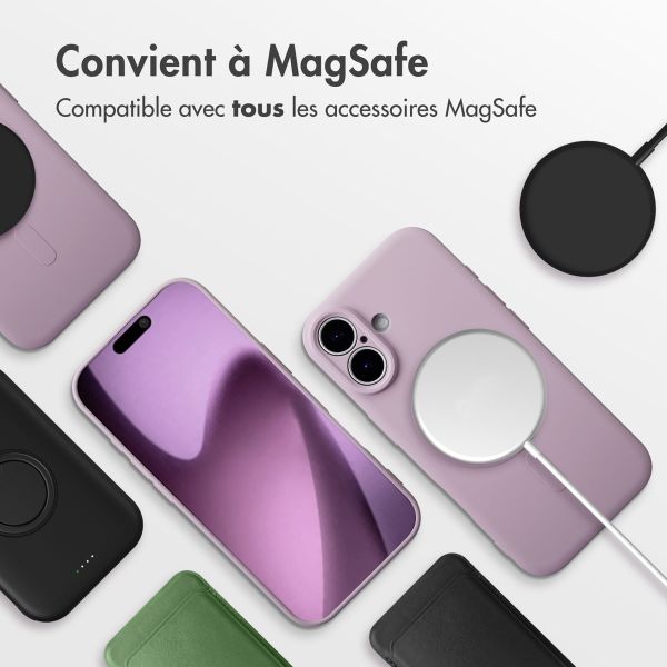 imoshion Coque Couleur avec MagSafe Apple iPhone 17 - Violet