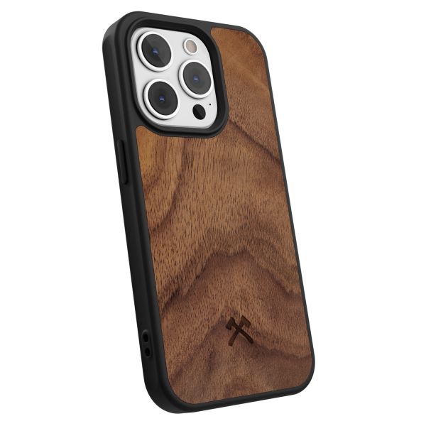 Woodcessories Coque Bumper MagSafe iPhone 15 Pro Max - Walnut