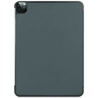 imoshion Coque tablette Trifold Apple iPad Pro 12.9 (2018/2020/2021/2022) - Vert foncé