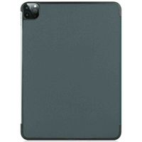 imoshion Coque tablette Trifold iPad Pro 12.9 (2018/2020/2021/2022) - Vert foncé