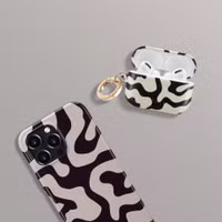 Selencia Coque Vivid Apple AirPods Pro 2 - Art Wave Black