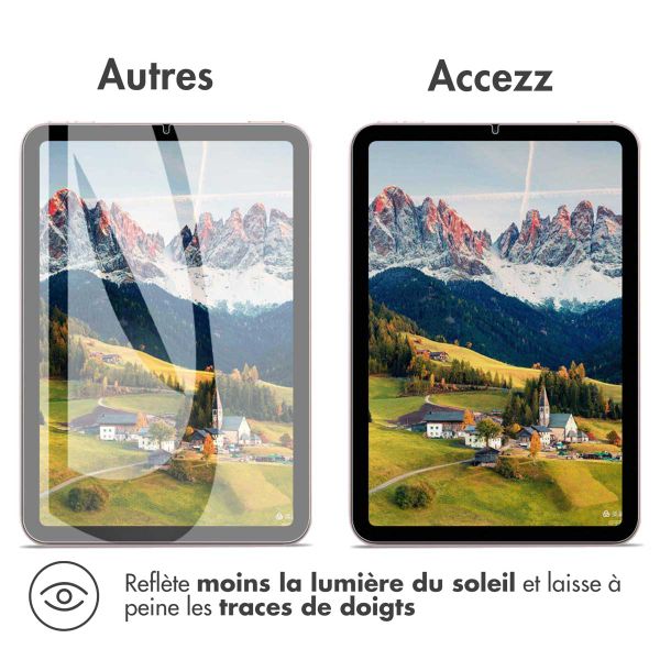 Accezz Protecteur d'écran Paper Feel iPad 9 (2021) 10.2 pouces / iPad 8 (2020) 10.2 pouces / iPad 7 (2019) 10.2 pouces