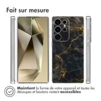 imoshion Coque Design Samsung Galaxy S25 Ultra - Black Marble