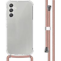 imoshion Coque avec cordon Samsung Galaxy A15 (5G/4G) - Rose Dorée