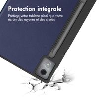 imoshion Coque tablette Trifold Lenovo Idea Tab Pro - Bleu foncé
