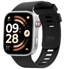 imoshion Bracelet silicone Xiaomi Smart Band 9 / 8 Pro / Redmi Watch 6 / 5 / 4 - Noir