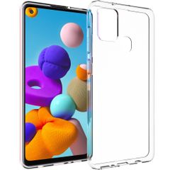 Accezz Coque Clear Samsung Galaxy A21s - Transparent