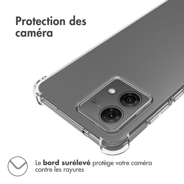 imoshion Shockproof Case Motorola Moto G84 - Transparent