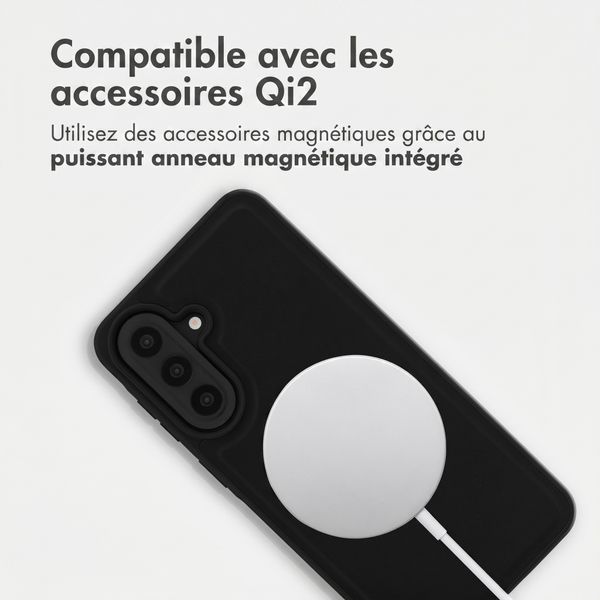 Accezz Coque arrière Edge avec MagSafe Samsung Galaxy A57 (5G) - Noir