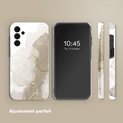 Selencia Coque arrière Vivid Samsung Galaxy A15 (5G) - Marble Light Brown
