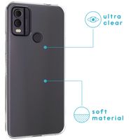 imoshion Softcase Back Cover Nokia C32 - Transparent