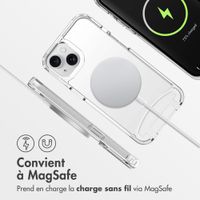 imoshion Coque MagSafe avec cordon amovible iPhone 15 - Transparent