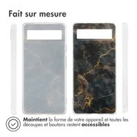 imoshion Coque Design Google Pixel 6a - Black Marble