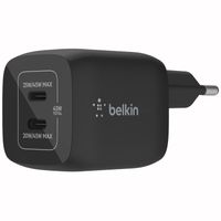 Belkin ﻿Adaptateur Boost↑Charge™ GaN Pro 2 ports - USB-C - 45 W - Noir