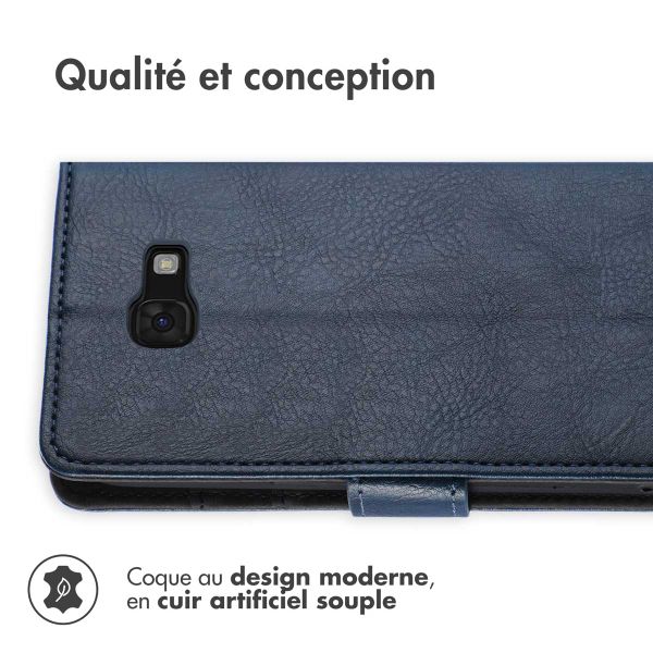 imoshion Étui de télephone portefeuille Samsung Galaxy A5 (2017) - Bleu foncé