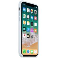 Apple Coque en silicone iPhone X - Sky Blue