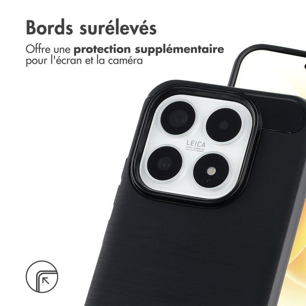 imoshion Coque Brushed Xiaomi 17 - Noir