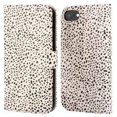 imoshion Étui de téléphone portefeuille Design iPhone SE (2022 / 2020) / 8 / 7 / 6(s) - Desert Dots