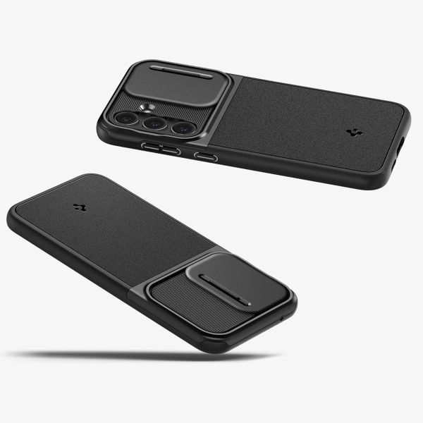 Spigen Coque Optik Armor Camera slider Samsung Galaxy S23 FE - Noir