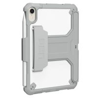 UAG Coque tablette Scout Healthcare avec support et strap Apple iPad Mini 7 (2024) / iPad Mini 6 (2021) - Blanc / Gris