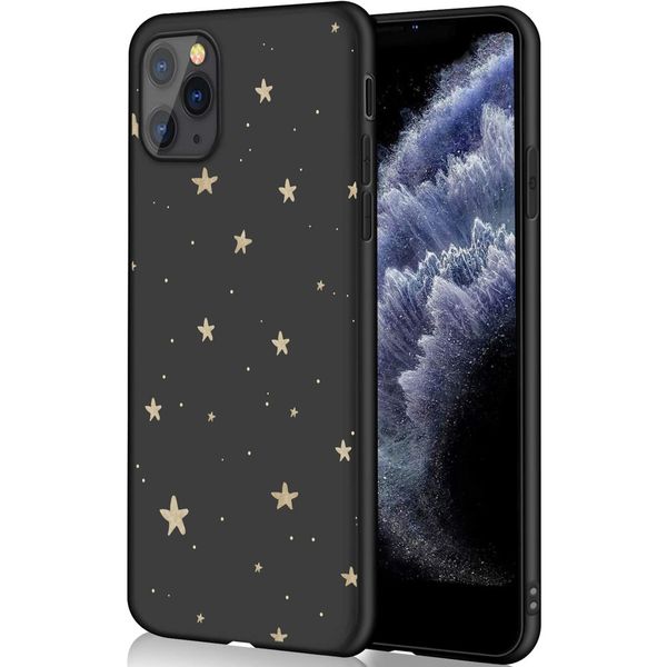 imoshion Coque Design iPhone 11 Pro - Etoiles - Noir