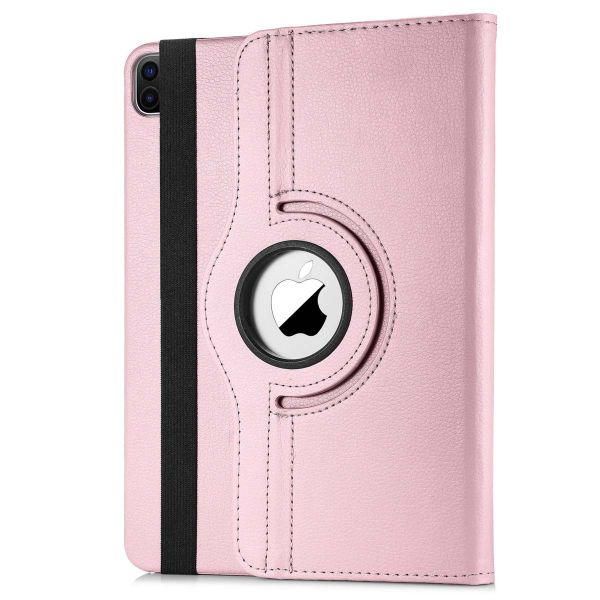 imoshion Coque tablette rotatif à 360° iPad Pro 12.9 (2022) / Pro 12.9 (2021) - Rose