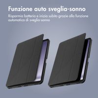 imoshion Coque tablette Origami Samsung Galaxy Tab A9 Plus - Noir