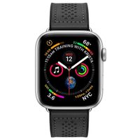 Spigen Retro Fit bracelet Apple Watch Series 1 t/m 9 / SE (38/40/41 mm) | Series 10 / 11 (42 mm) - Noir
