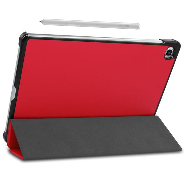 imoshion Coque tablette Trifold Samsung Galaxy Tab S6 Lite / Tab S6 Lite (2022) / Tab S6 Lite (2024) - Rouge