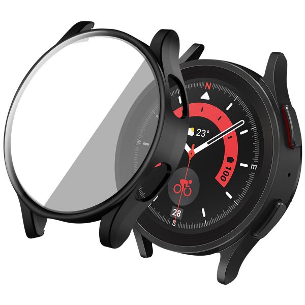 imoshion Coque rigide à couverture complète Samsung Galaxy Watch 4 40 mm - Noir