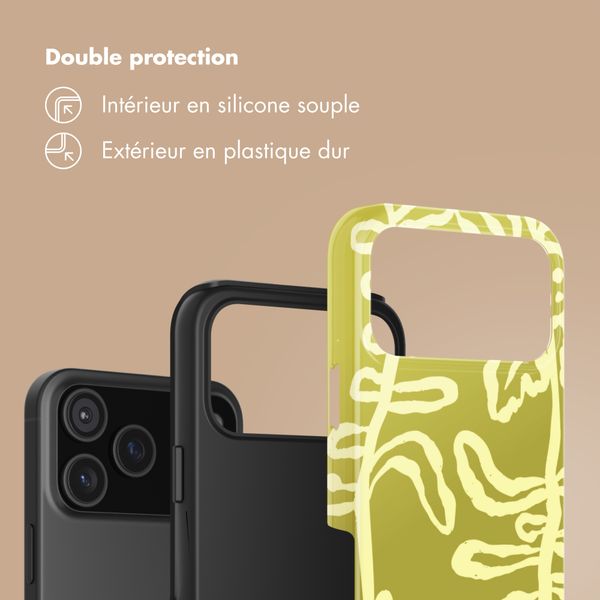 Selencia Coque arrière Vivid Apple iPhone 17 Pro Max - Chalky Bloom