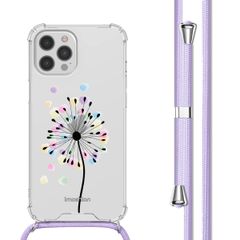 imoshion Coque Design avec cordon iPhone 12 Pro Max - Sandstone Dandelion