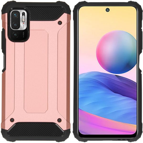 imoshion Coque Rugged Xtreme Xiaomi Redmi Note 10 (5G)-Rose Champagne