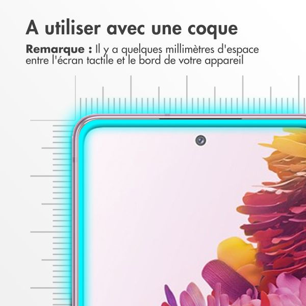 Accezz Protection d'écran en verre trempé 2-pack Samsung Galaxy S20 FE