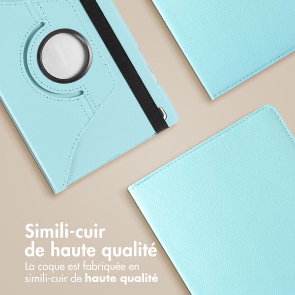 imoshion Coque tablette rotatif à 360° Samsung Galaxy Tab A7 - Bleu clair