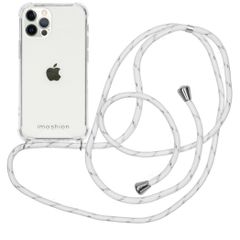 imoshion Coque avec cordon iPhone 12 (Pro) - Blanc / Argent