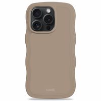 Holdit Coque Wavy Apple iPhone 14 Pro - Mocha Brown