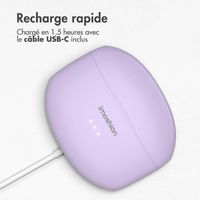 imoshion ﻿Écouteurs Aura Pro - Écouteurs sans fil - Écouteurs sans fil Bluetooth - Avec fonction de réduction du bruit ANC - Lavender Lilac