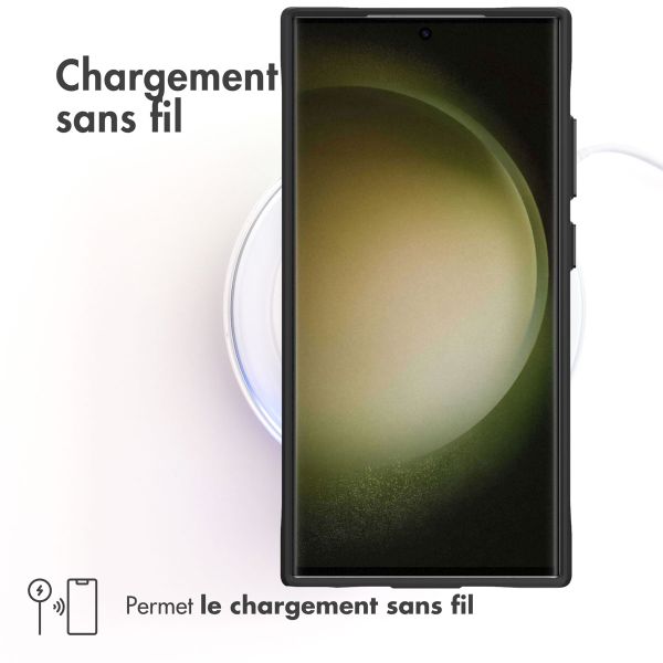 imoshion Rugged Hybrid Carbon Case Samsung Galaxy S24 Ultra - Noir